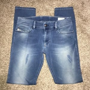 Distressed Diesel Jeans